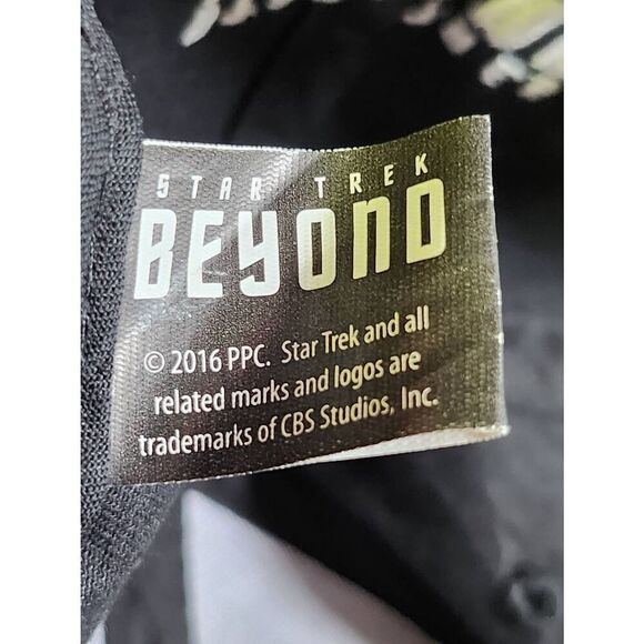 Star Trek Beyond Adjustable Men's Hat Strapback Ball Cap W/ Metal Pin - Picture 7 of 8